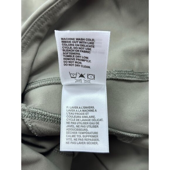 Avalanche Womens Olive Leggings S Polyester/Spandex - Picture 11 of 11